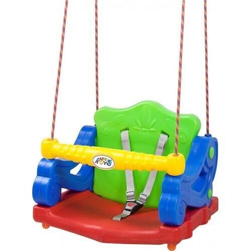 Enhoş ipli emniyet kemerili salıncak