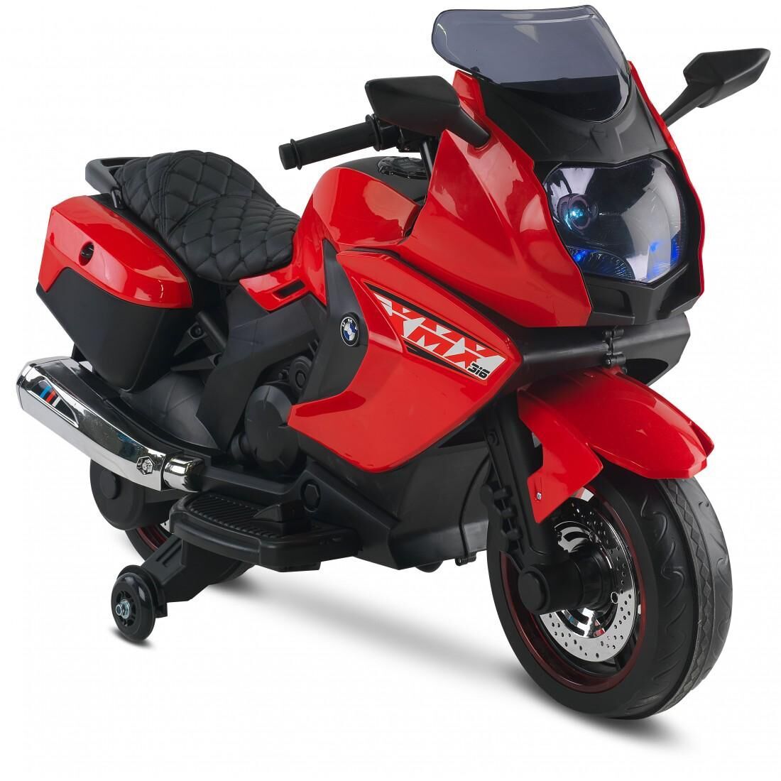 Babyhope 438 XMX-316 Akülü Motor 12v Kırmızı kırmızı