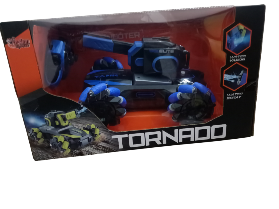 vardem 2.4g su atan kutulu full fonksiyonlu araba mavi