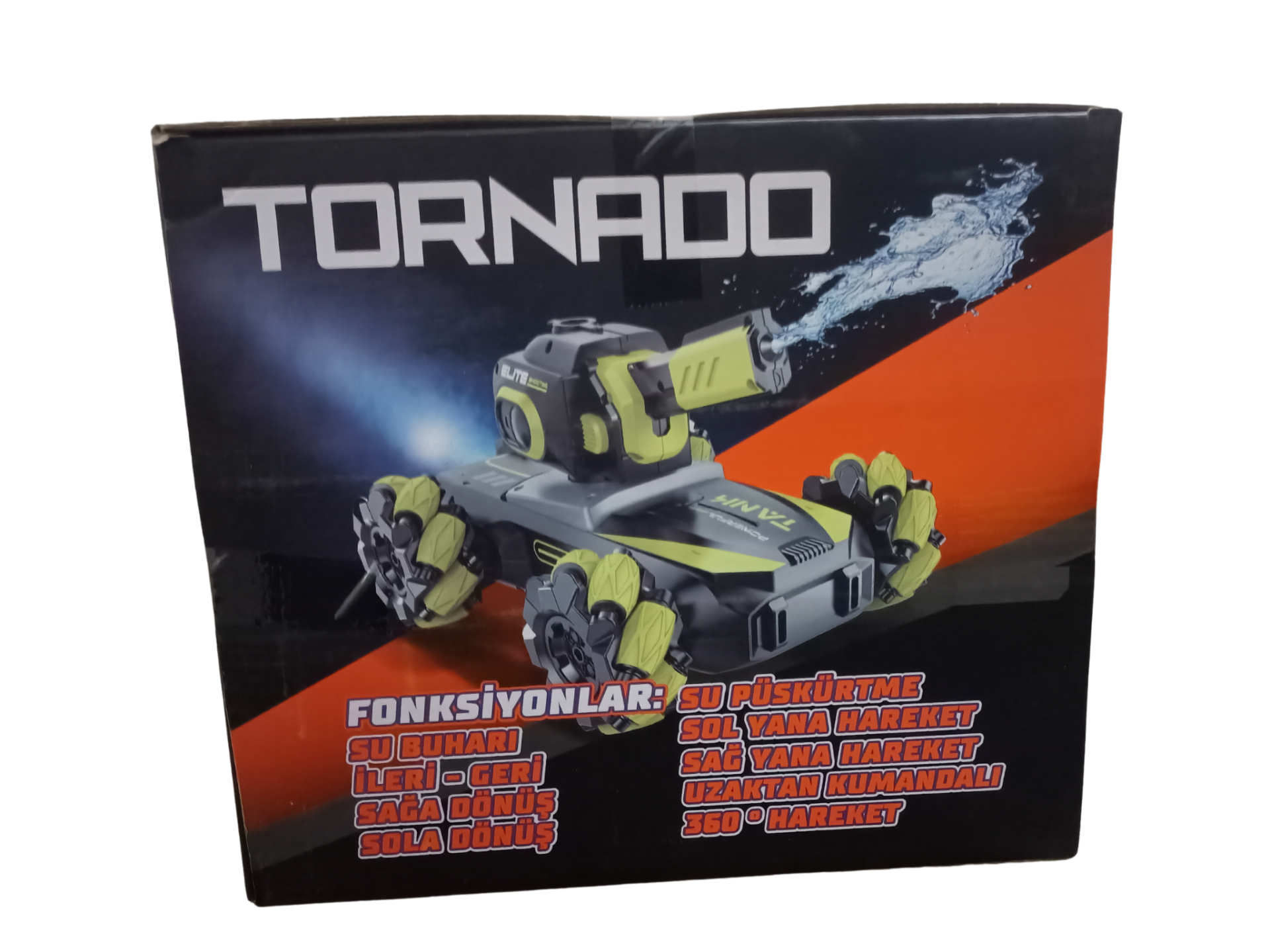 vardem 2.4g su atan kutulu full fonksiyonlu araba mavi