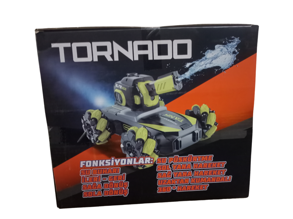 vardem 2.4g su atan kutulu full fonksiyonlu araba sarı