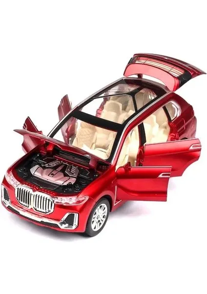 1:24 Yeni Bmw X7 Alaşım Araba Modeli Diecast Oyuncak Araçlar