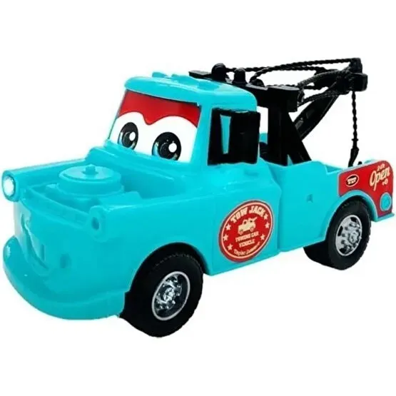 Şimşek Mcqueen Araba Pilli Işıklı Tow Jack