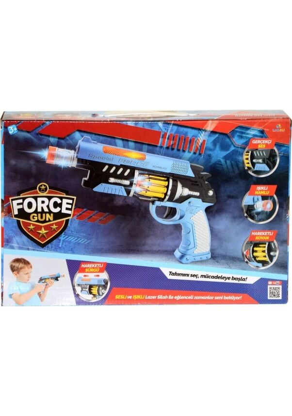Pilli Force Gun Silah -Can Ali Oyuncak