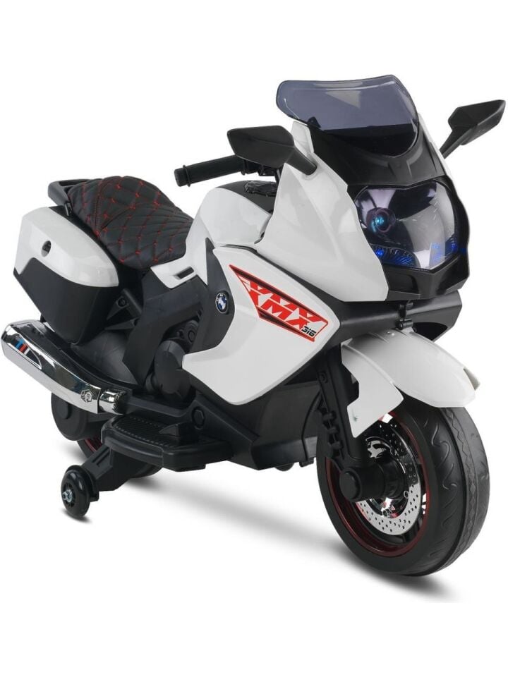 Babyhope Ledli Akülü Motor 12V 438 Xmx-316 Siyah