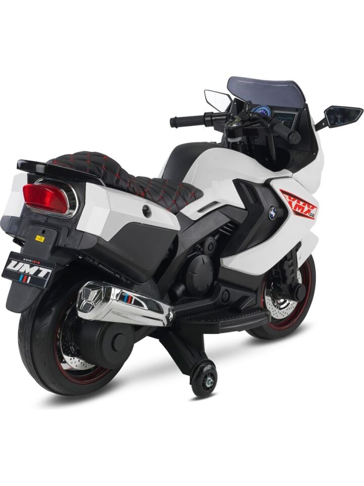 Babyhope Ledli Akülü Motor 12V 438 Xmx-316 Siyah