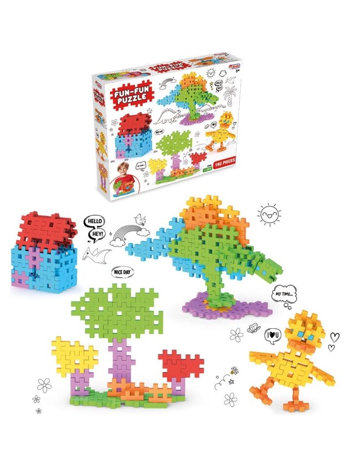 Dede Fun Puzzle 192 Parça