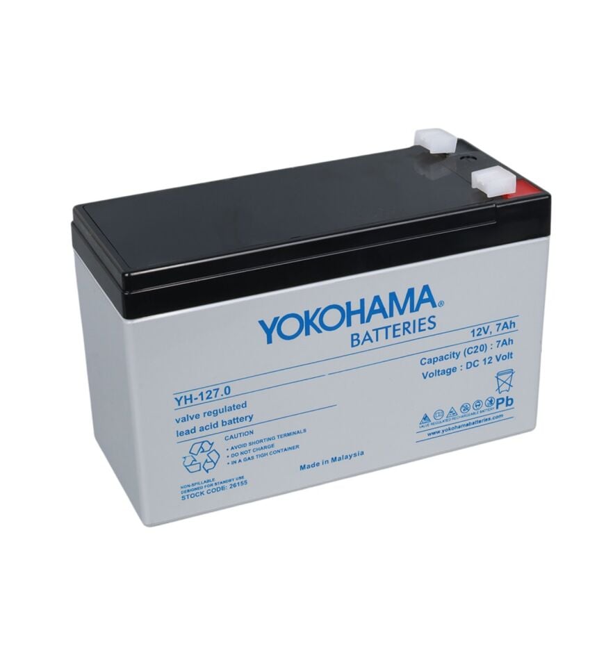 YOKOHAMA 12 VOLT - 7 AMPER AKÜ pilsan