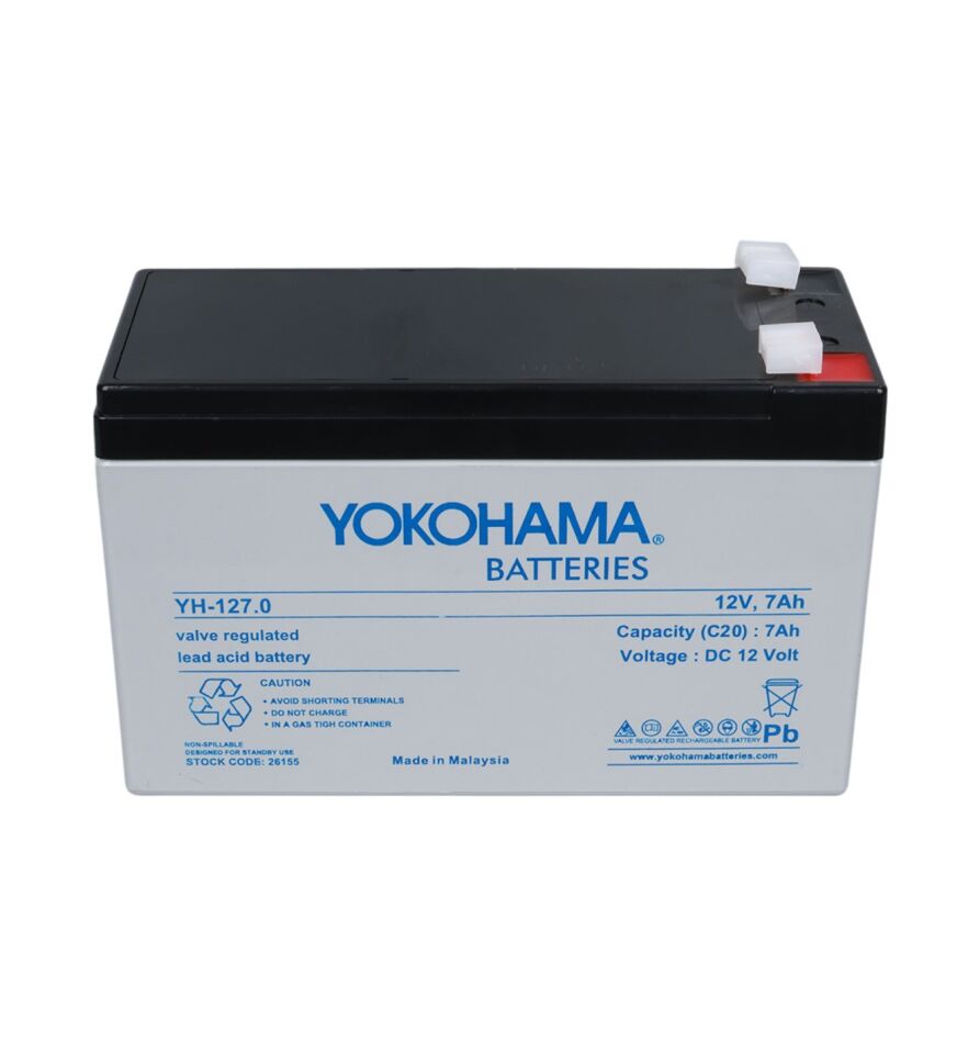 YOKOHAMA 12 VOLT - 7 AMPER AKÜ pilsan