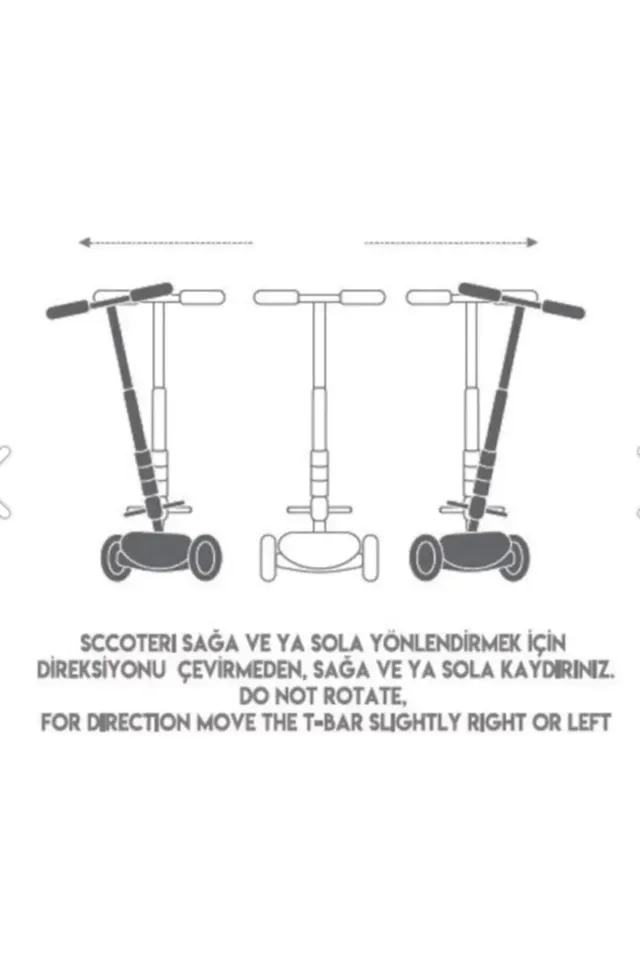 Furkan Toys Cool Wheels Twist Scooter Mavi