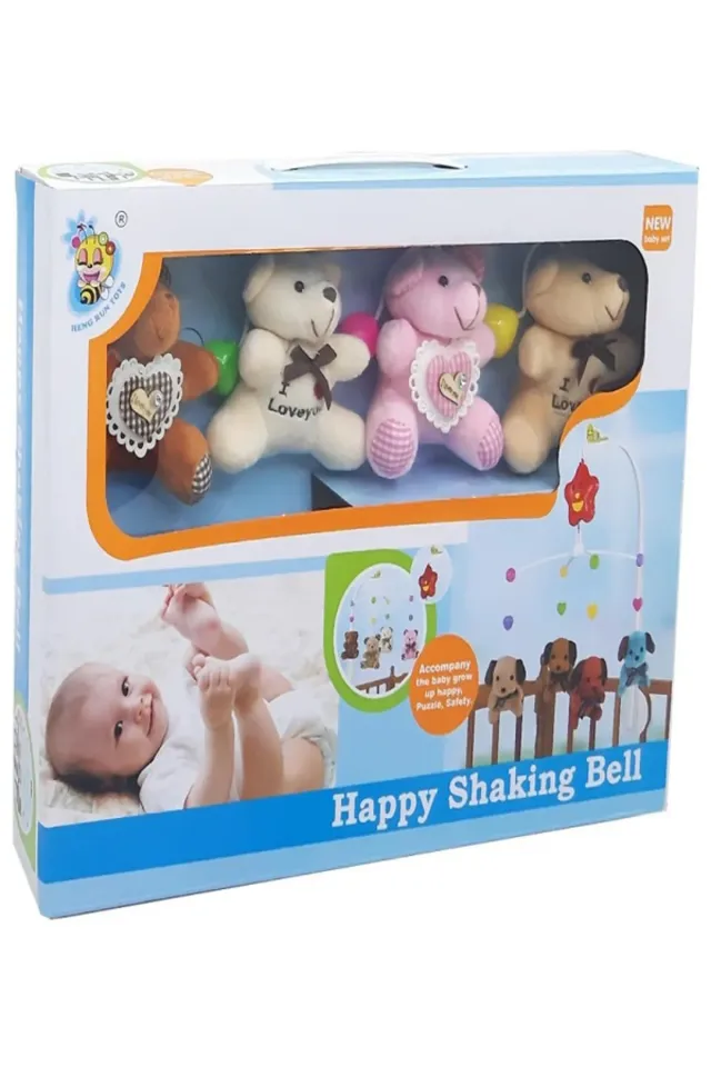 Oyun Parkı ve Beşik Uyumlu Peluş Müzikli Dönence