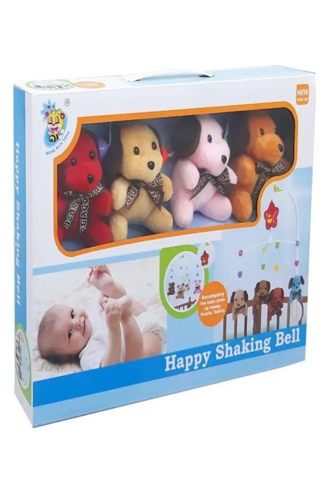 Oyun Parkı ve Beşik Uyumlu Peluş Müzikli Dönence