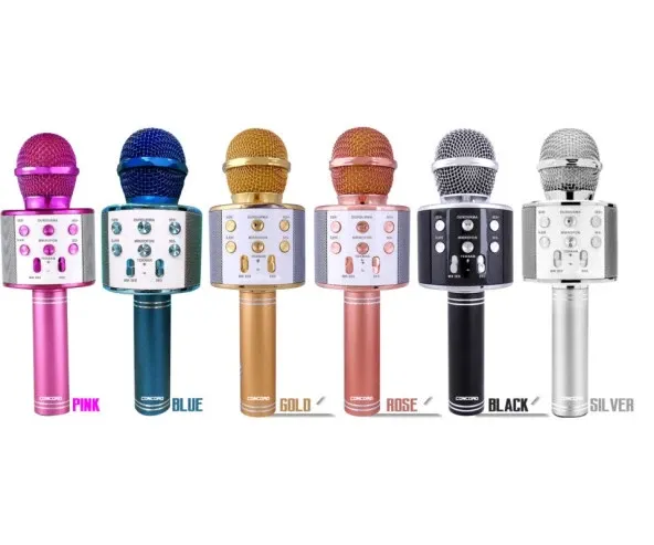Sihirli Bluetooth Karaoke Mikrofon Usb Kart Girişi