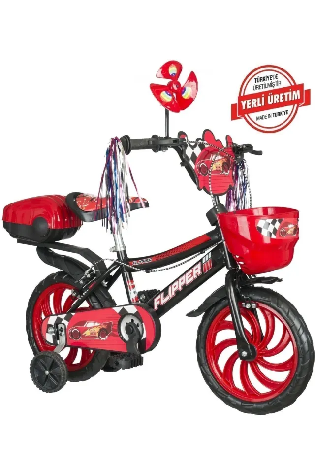 Flipper 15 Jant Mavi/kız/erkek/şişme Teker Çocuk Bisikleti