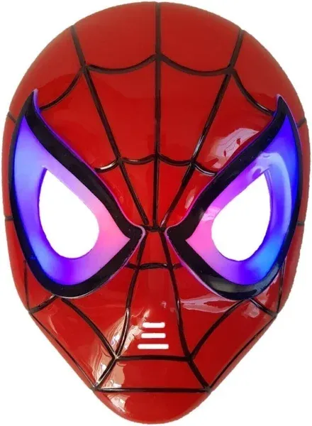 Spiderman Örümcek Adam Işıklı Maske